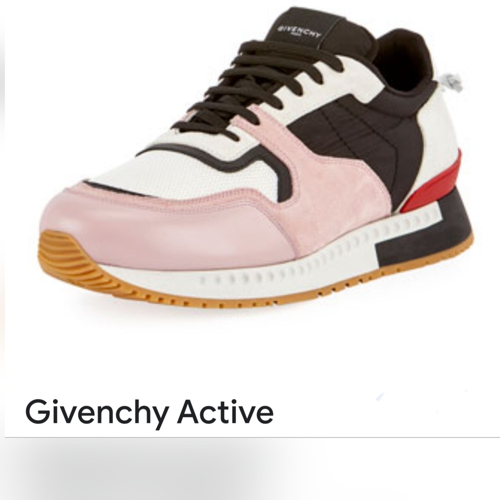 Authentic GIVENCHY  Logo Band Iridescent Slip-On Sneaker women size 11 or 42.gre